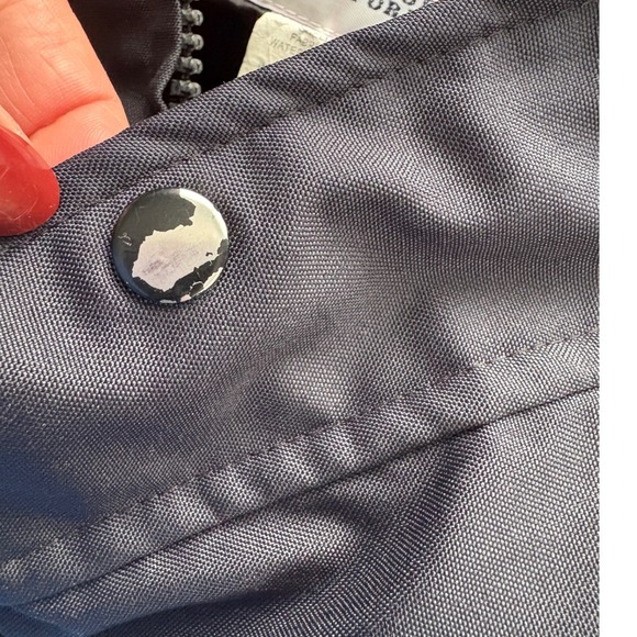 National Patrol Navy Bomber Jacket, Medium, Security, Police, Guard Winter Coat - Picture 15 of 16